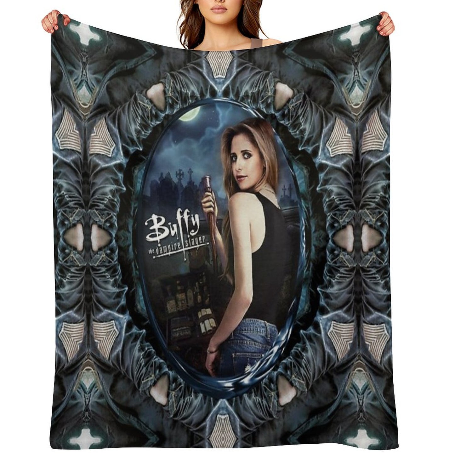 Buffy The Vampire Slayer Throw Blanket