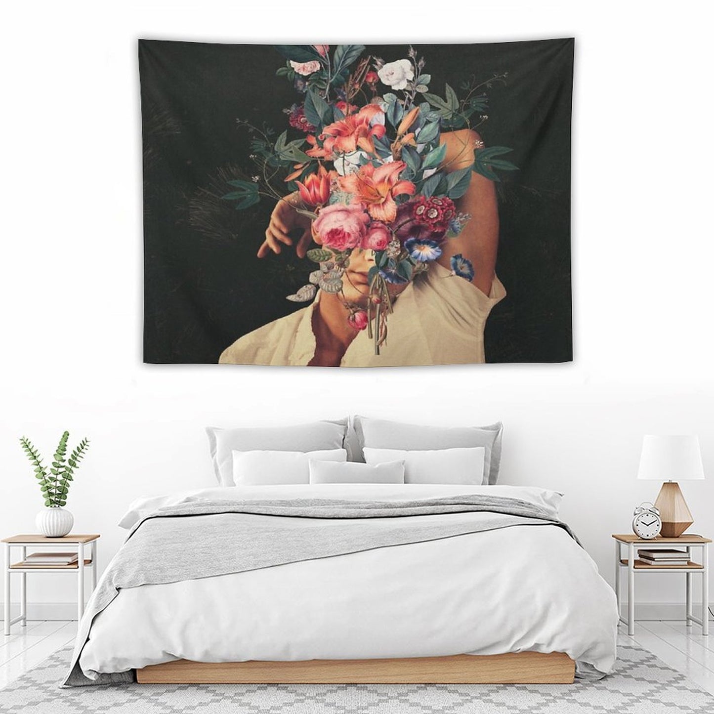 Roses Bloomed Every Time I Thought of You Tapestry