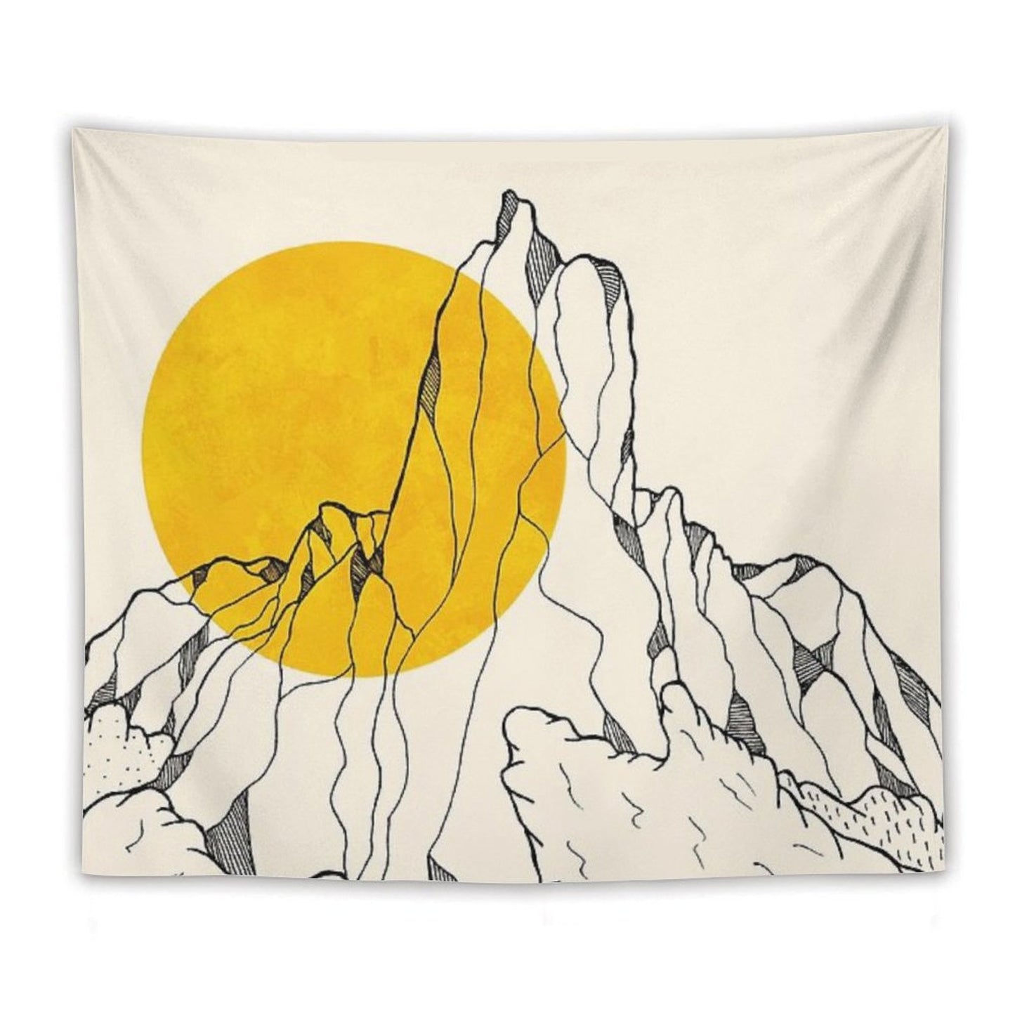 The Peak And The Waves Tapestry