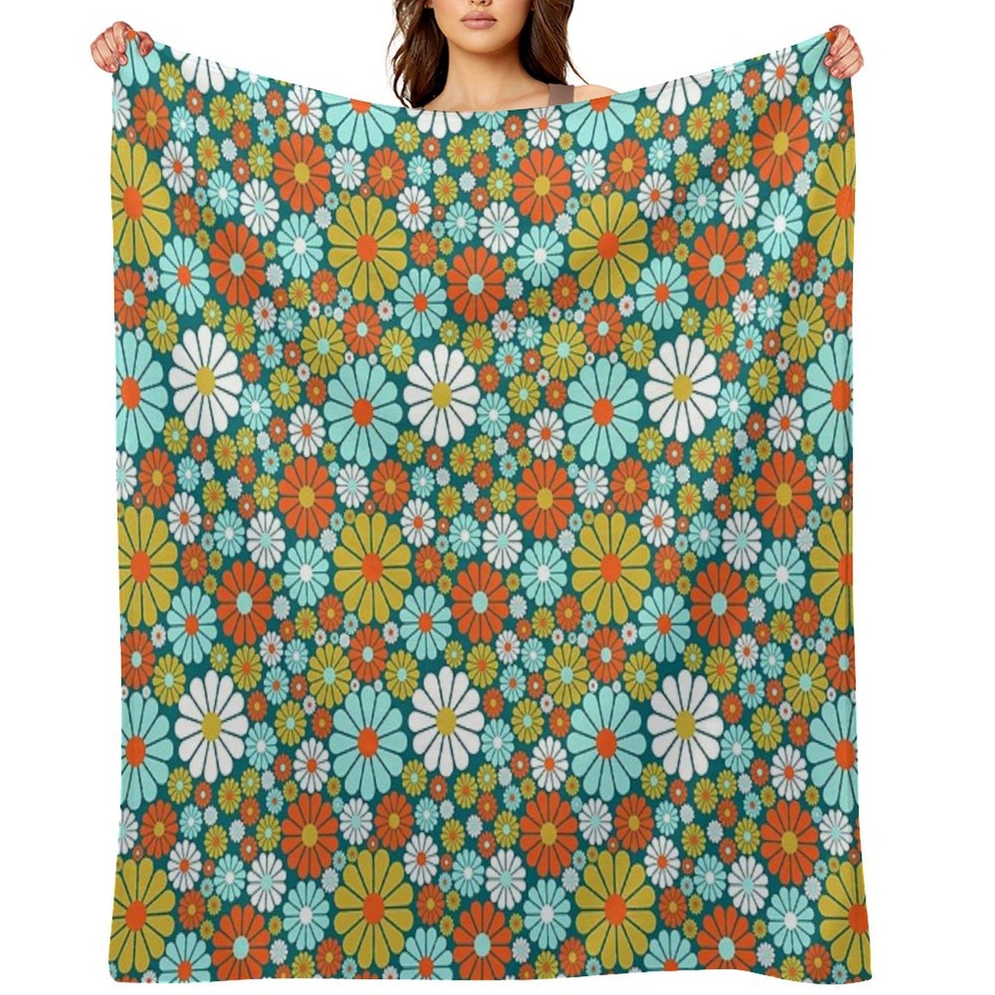 60's Wallpaper One Throw Blanket
