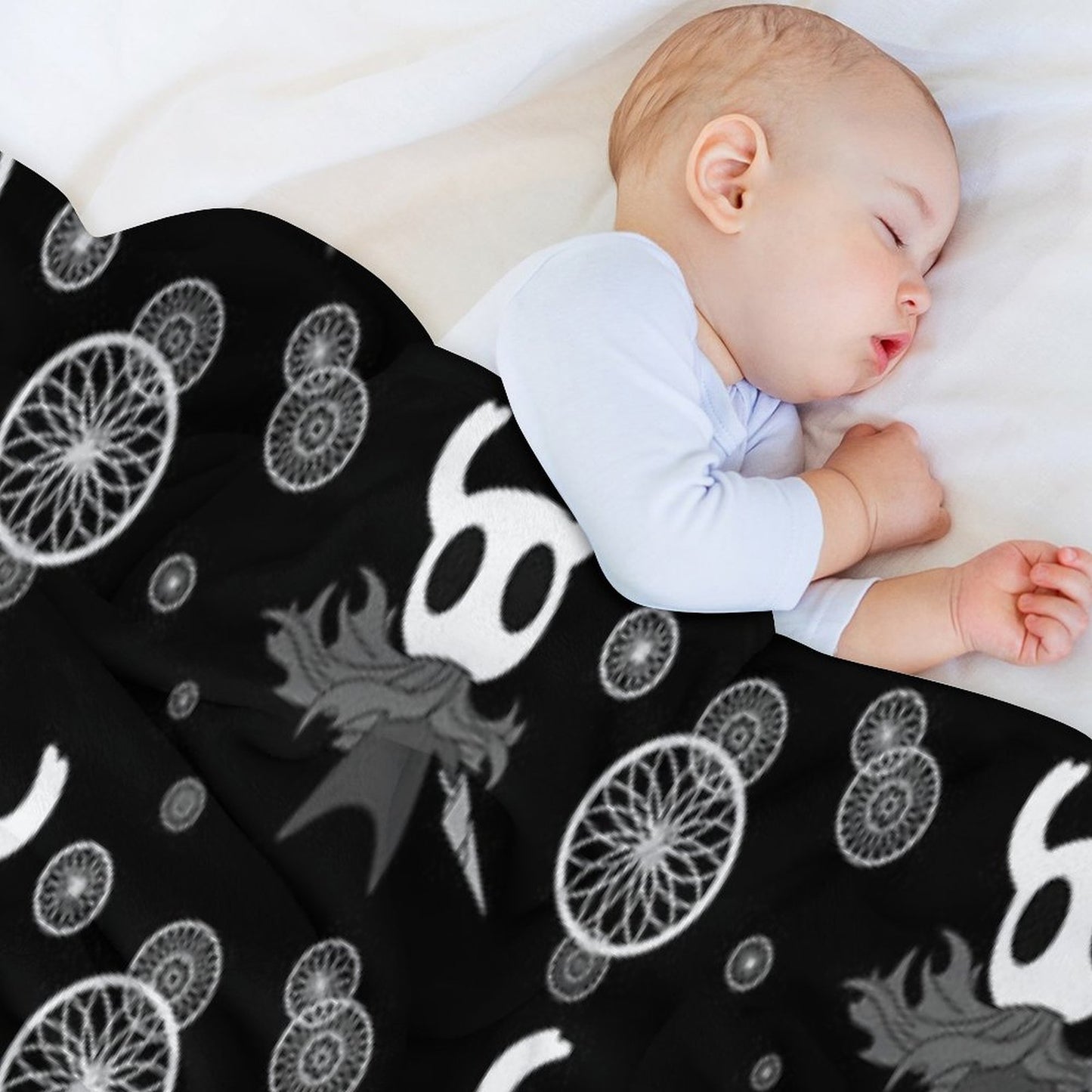 Hollow Knight Pattern Throw Blanket