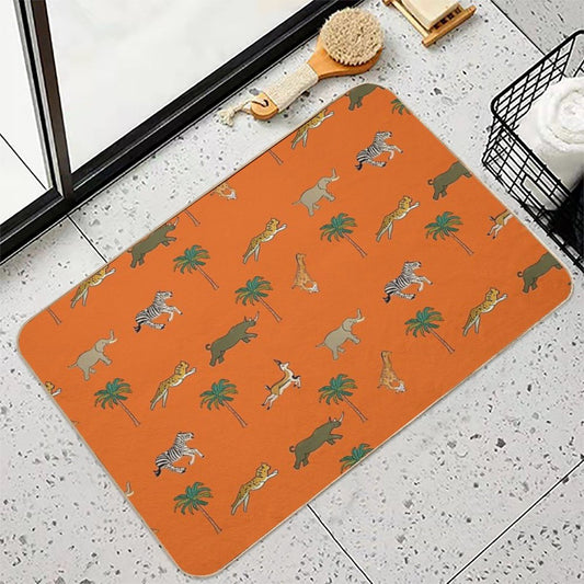 Darjeeling Luggage Bath Mat