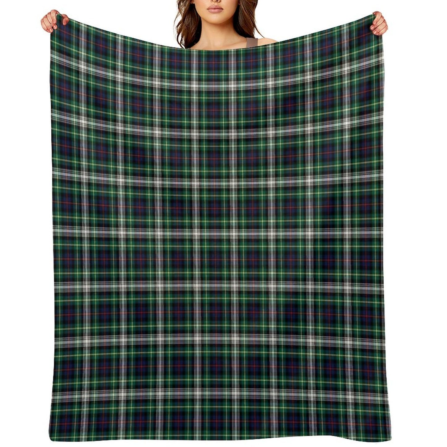 Clan Farquharson Dress Tartan Throw Blanket