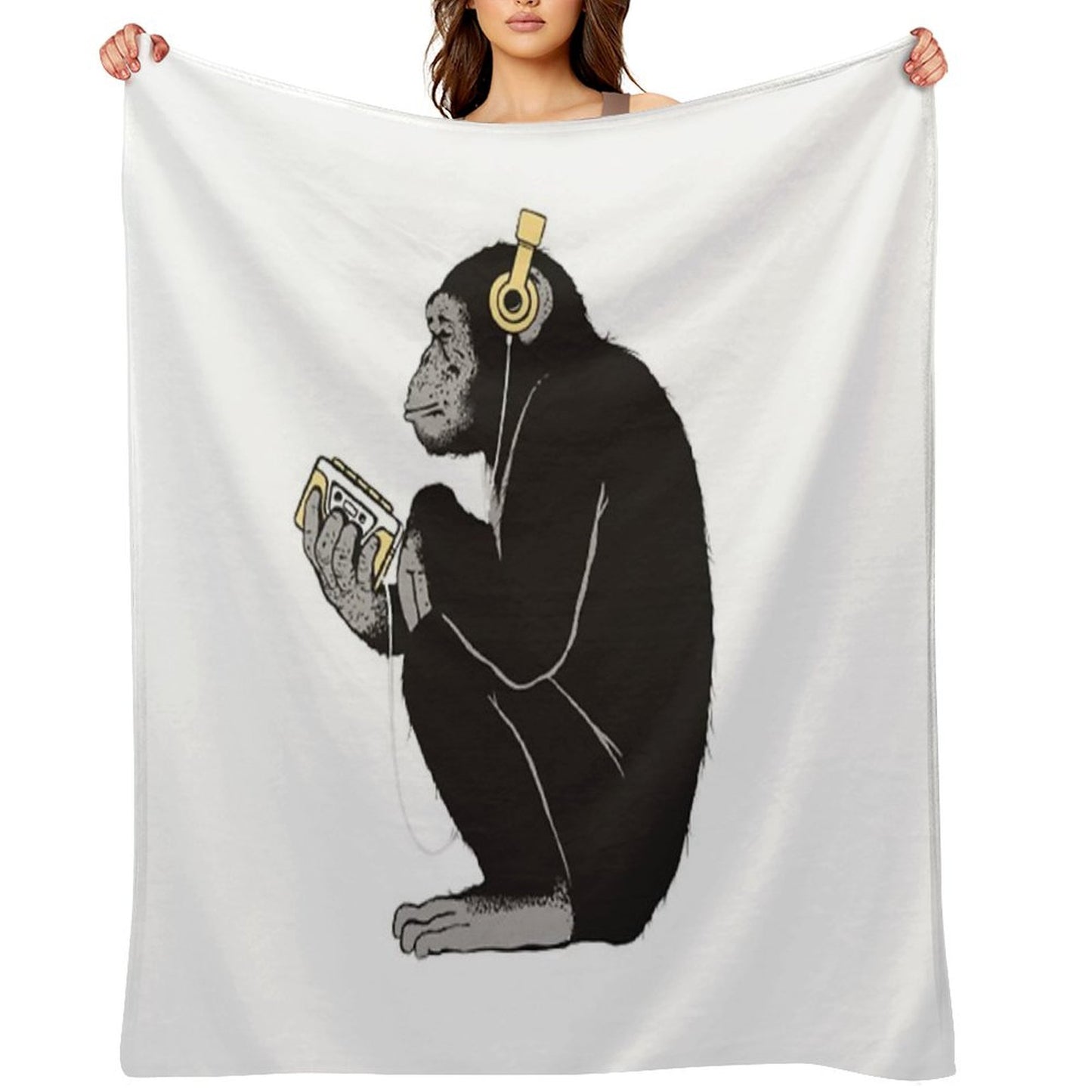 Monkey Business Throw Blanket