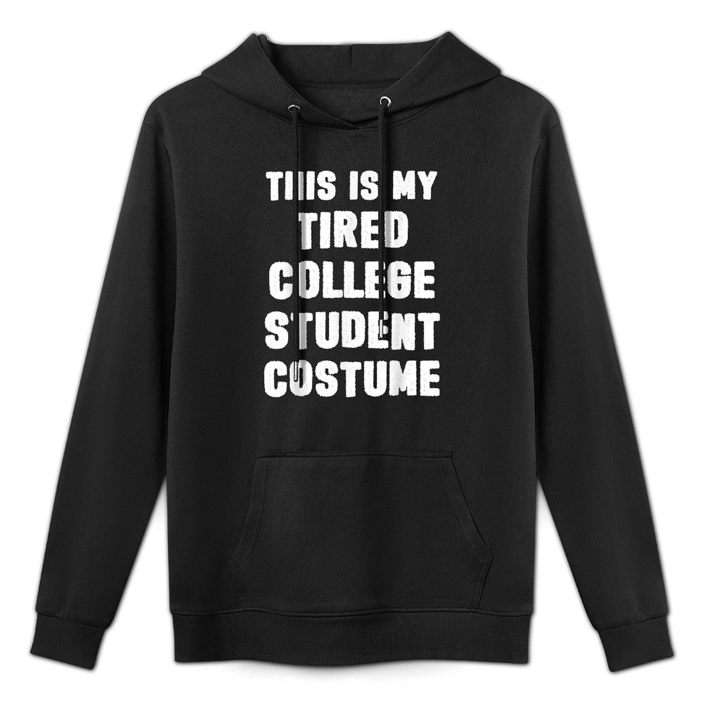 Halloween This Is My Tired College Student Costume Gift Pilling-Resistant Hoodie