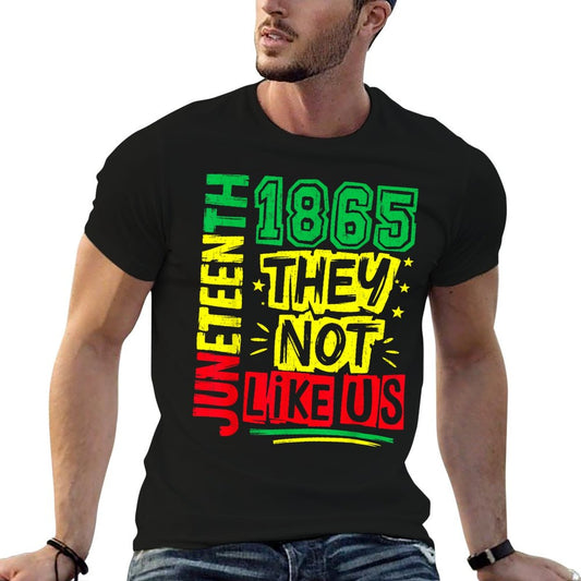 Juneteenth 1865 Black History Month Black Lives Matter Men High-quality Stitching T-Shirt