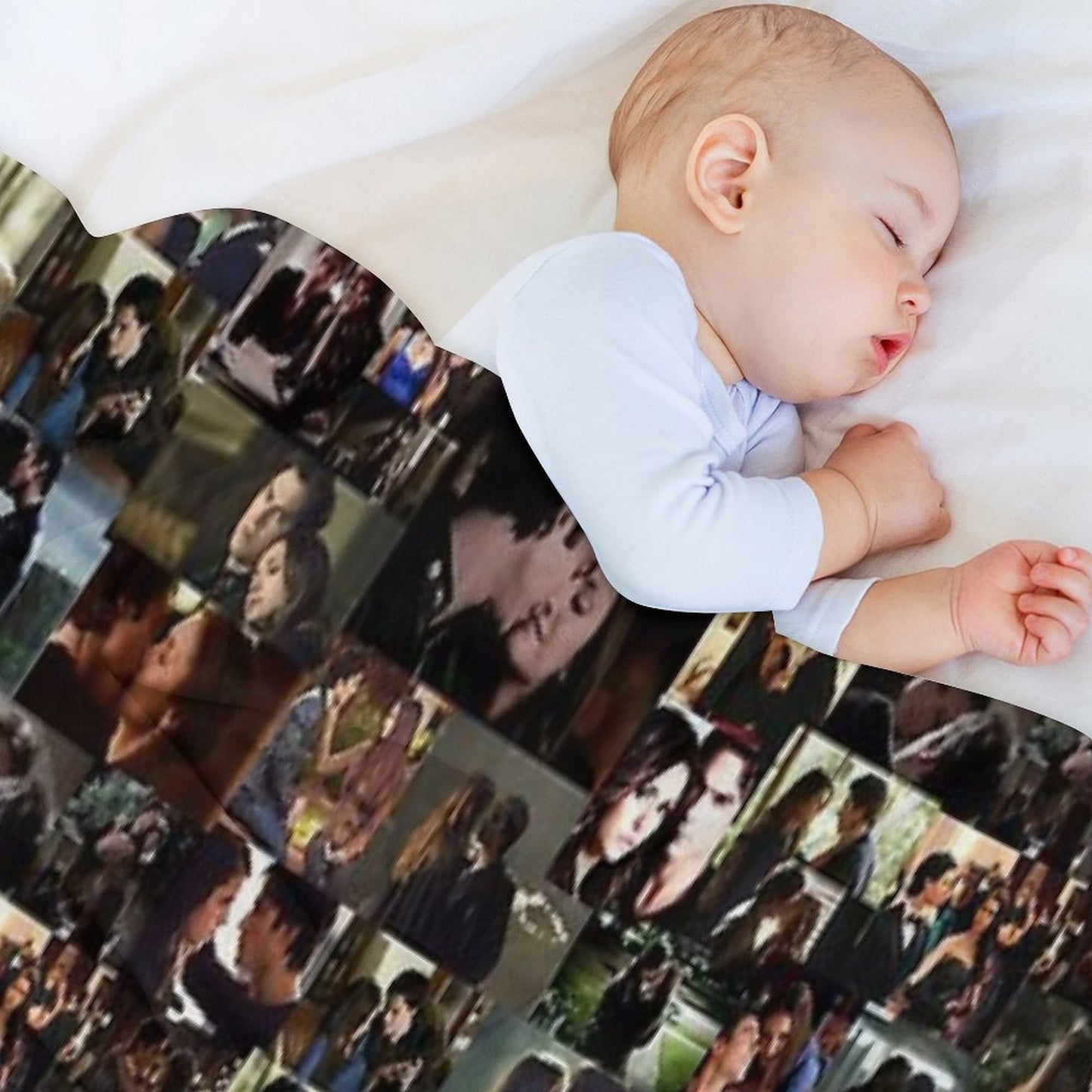Delena Ship Throw Blanket