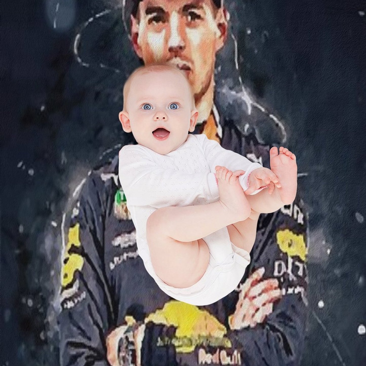 Max Verstappen Throw Blanket
