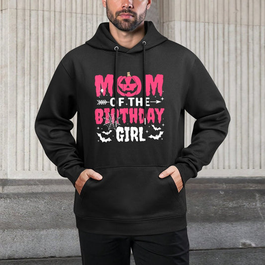 Mom Of The Birthday Girl Halloween Costume Spooky Party Fun Layering Staple Hoodie