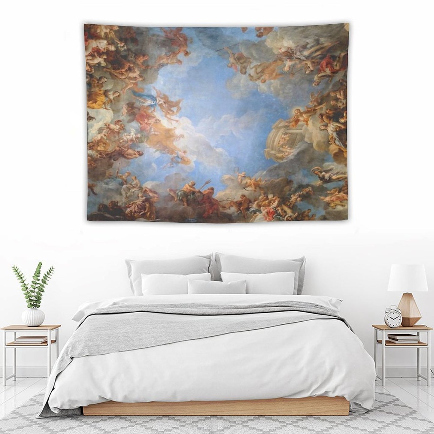 Fresco of Angels in The Palace of Versailles Tapestry