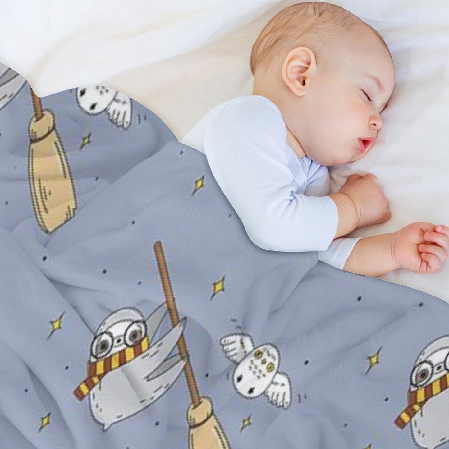 Harry The Sloth Throw Blanket