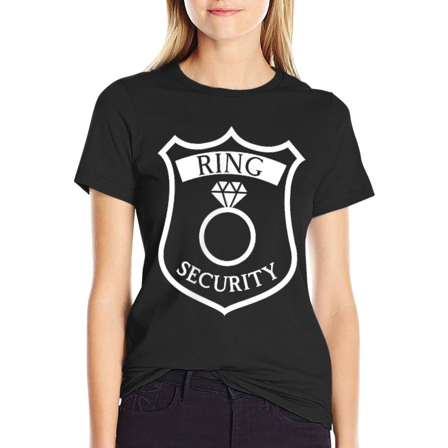 Ring Security Badge - Best Man Or Ring Bearer T-Shirt