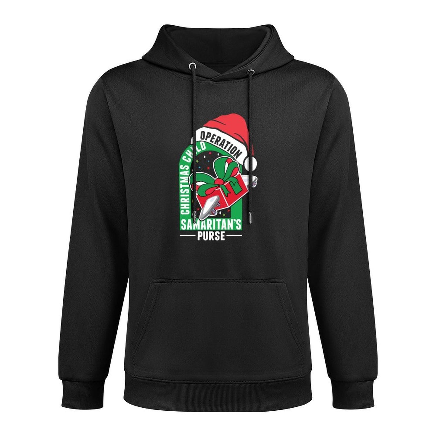Operation Christmas Child Samaritans Purse X-Mas Santa Hat Unisex Design Hoodie