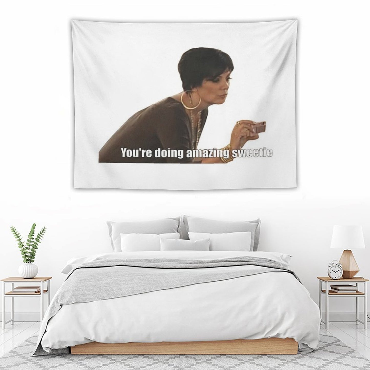 You're Doing Amazing Sweetie Tapestry