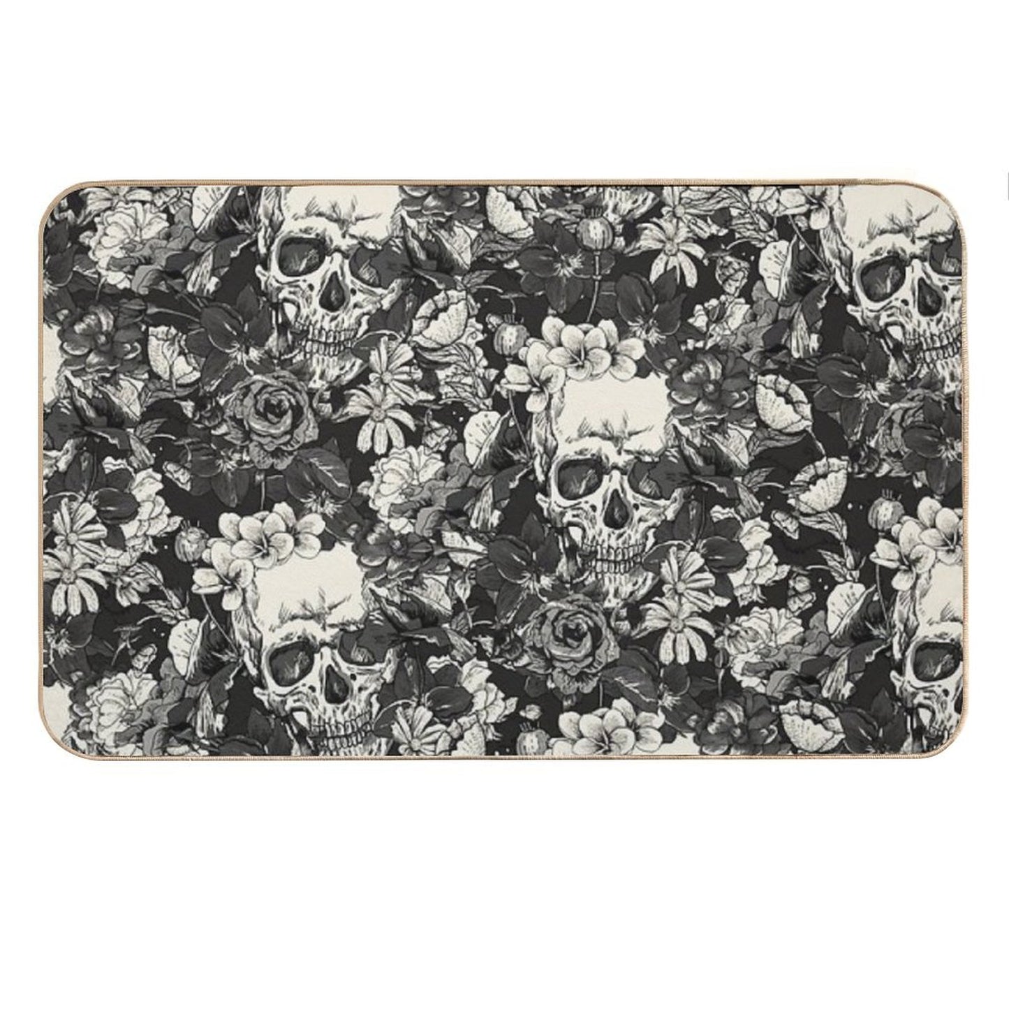 SKULLS Bath Mat