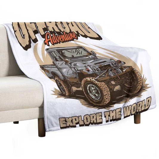 Toyota Land Cruiser FJ45 Pickup Throw Blanket