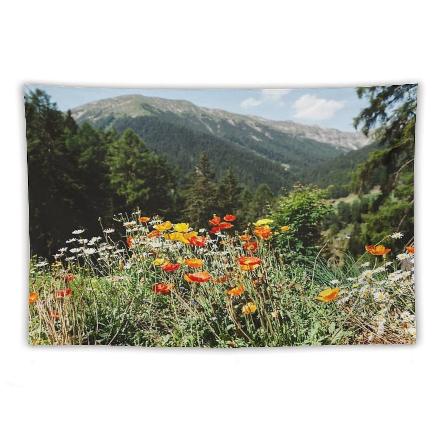 Mountain Garden Tapestry