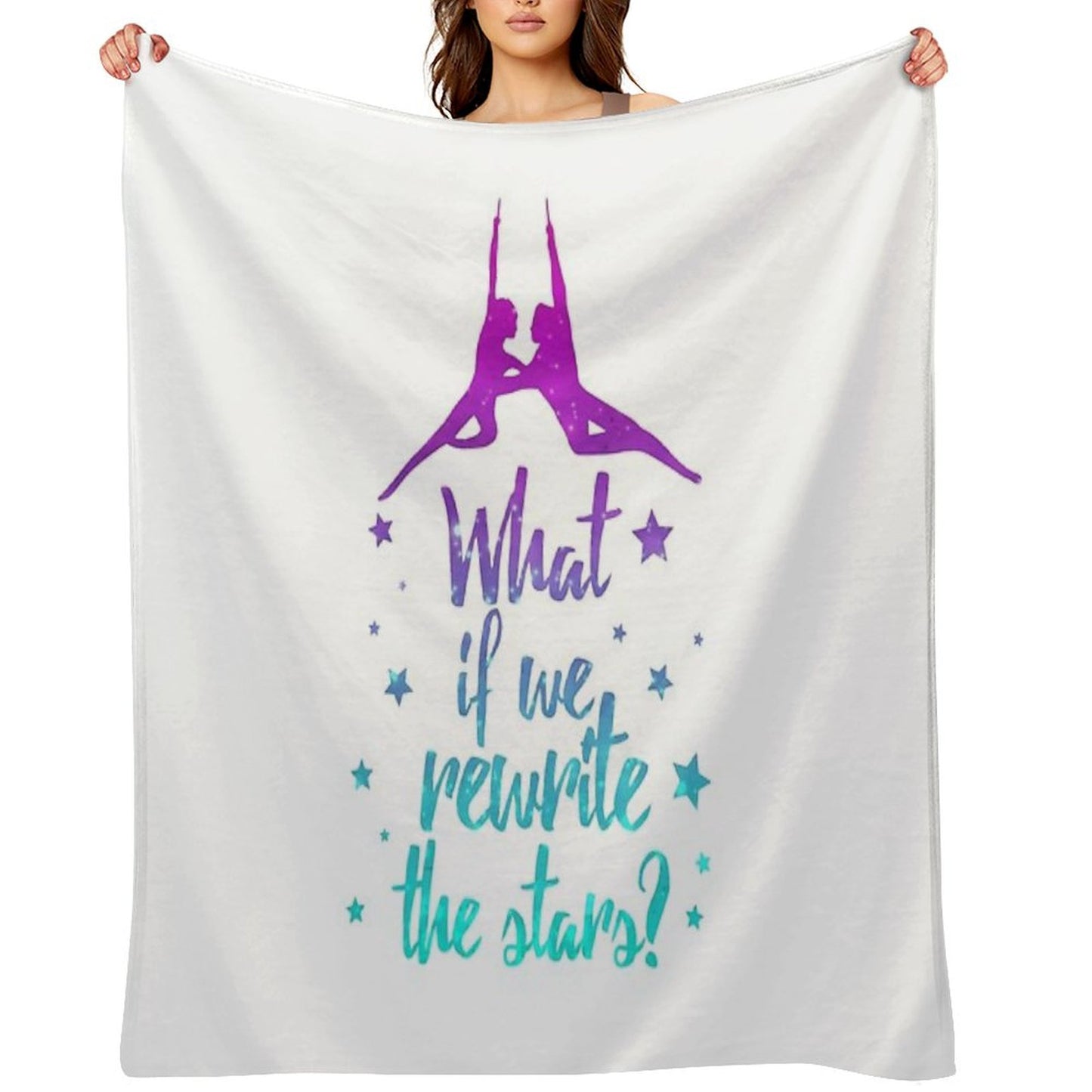 Greatest Showman Rewrite The Stars Throw Blanket