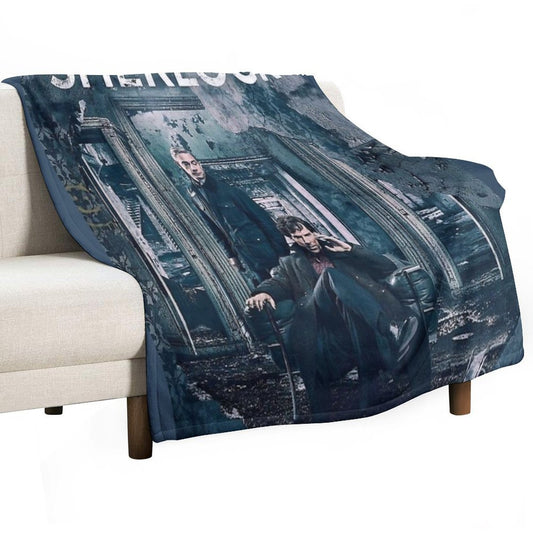 BBC Sherlock Throw Blanket