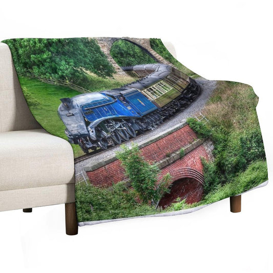 60007 Sir Nigel Gresley Locomotive Throw Blanket