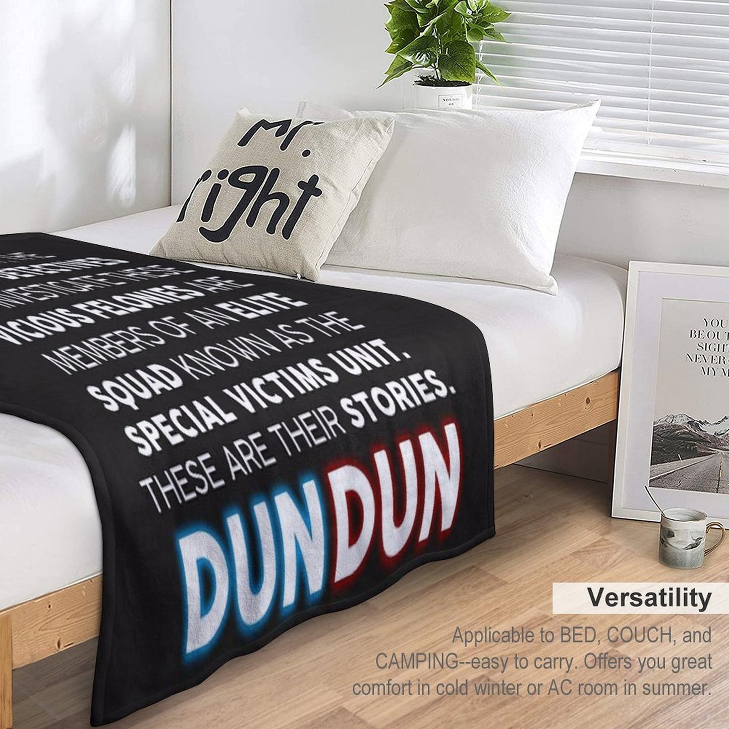 SVU Opening Speech Throw Blanket