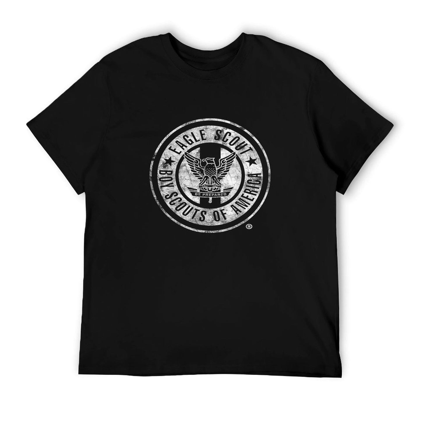 Eagle Scout Vintage (White Distressed) T-Shirt