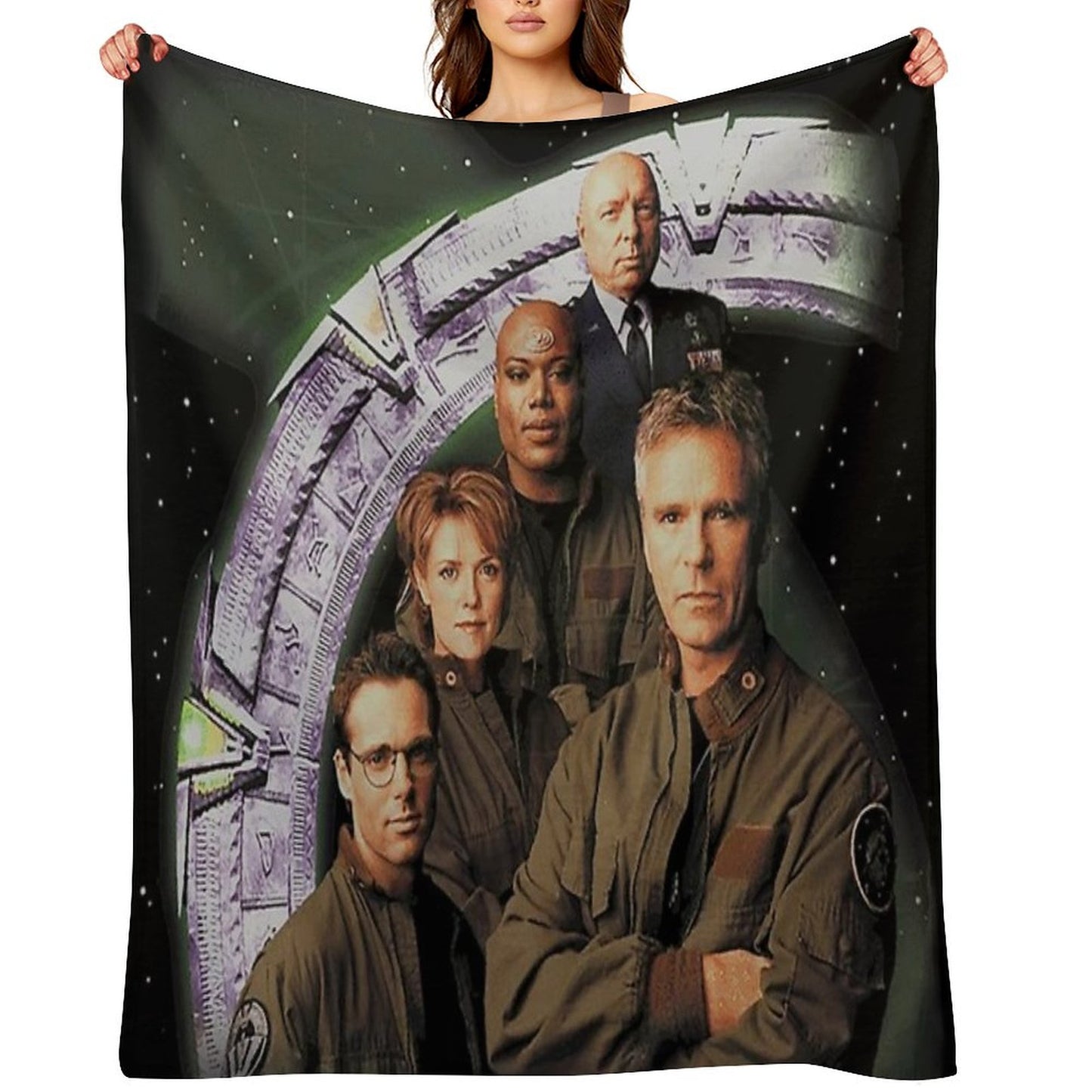 Stargate SG1 Throw Blanket