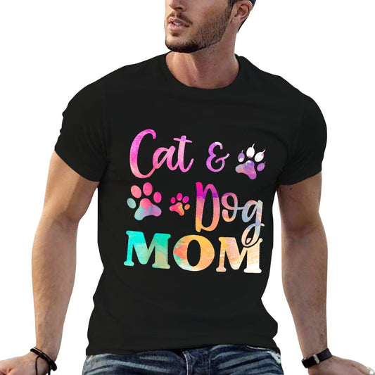 Pet Cat Dog Mom Shirt For Women, Mothers Day T-Shirt