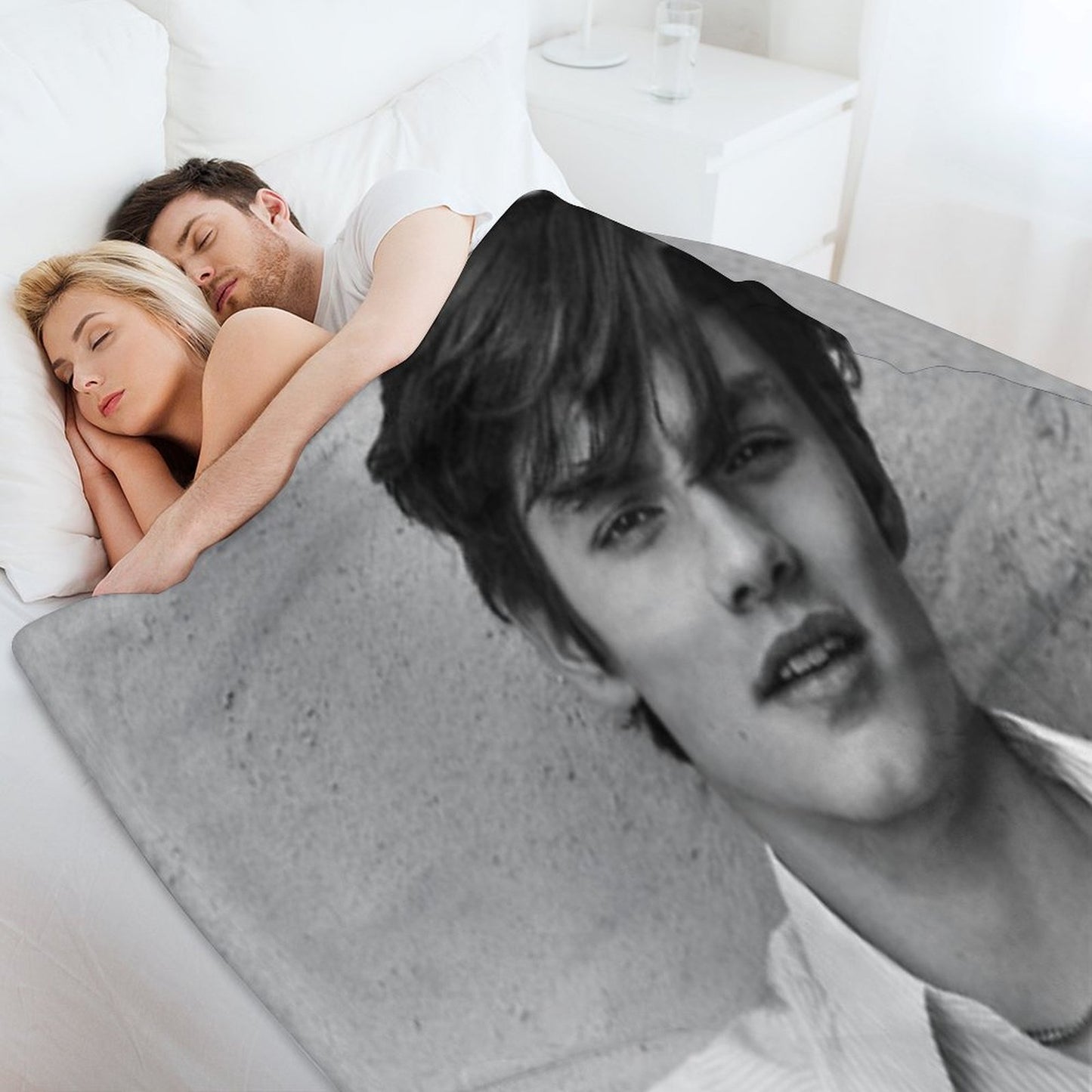 Louis Partridge Throw Blanket