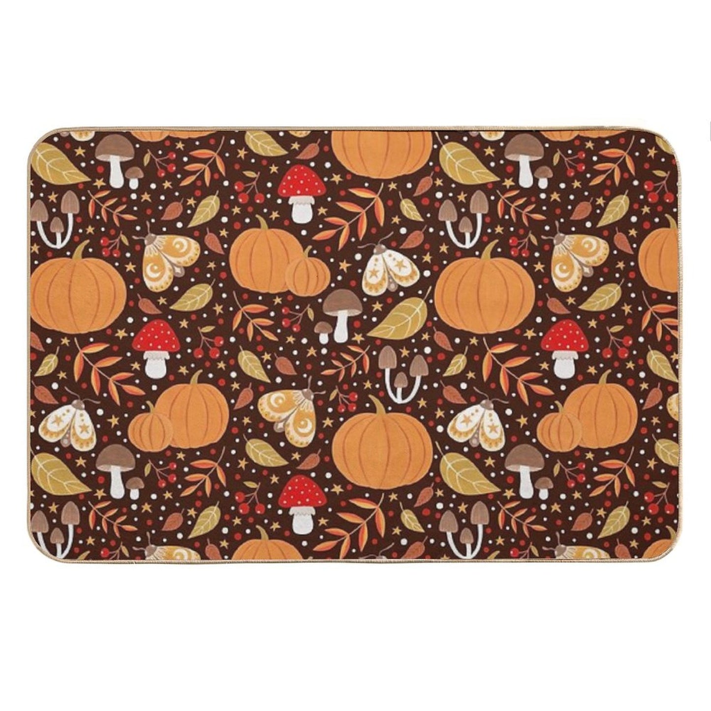 Autumn Elements Bath Mat