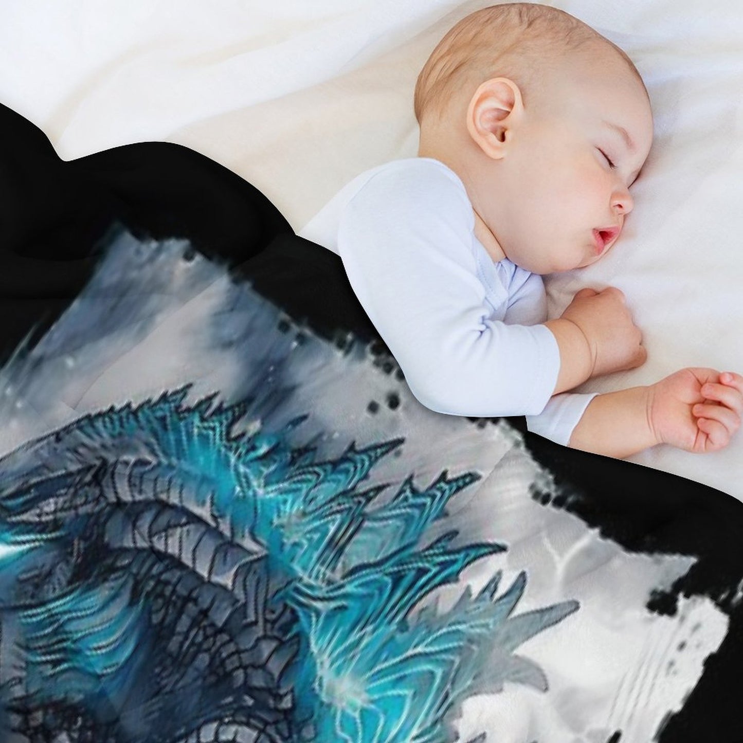 King of The Monsters Throw Blanket