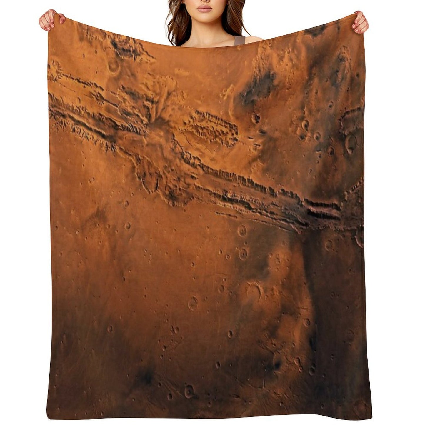 Mars Throw Blanket