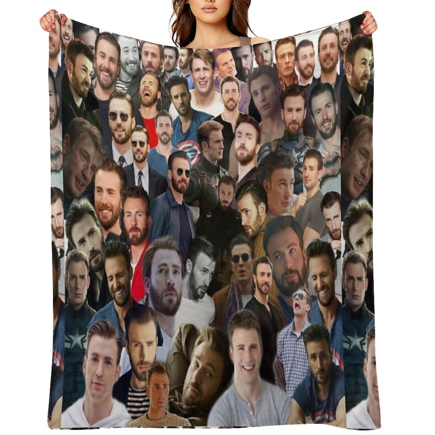Chris Evans Throw Blanket