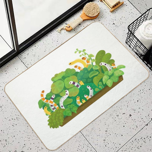 Garden Eel Bath Mat