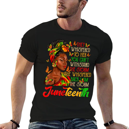 Juneteenth I Am The Storm Black Women Black History Month  Classic T-Shirt