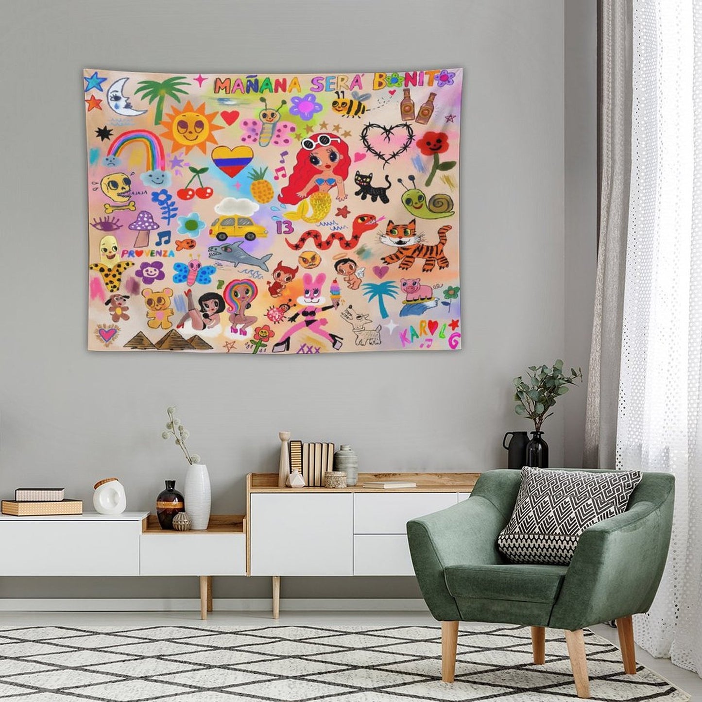 Manana Sera Bonito Tapestry