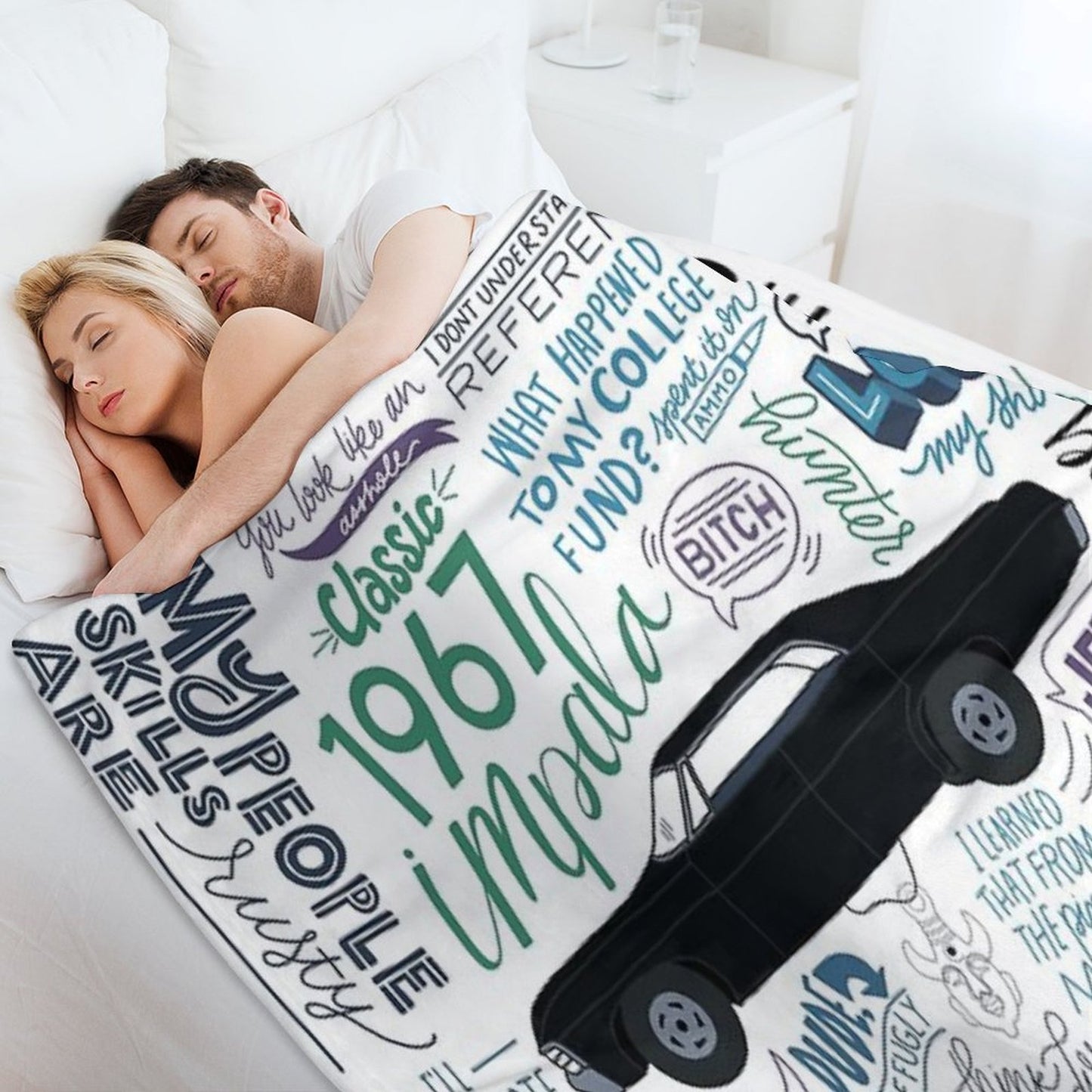 Supernatural Throw Blanket