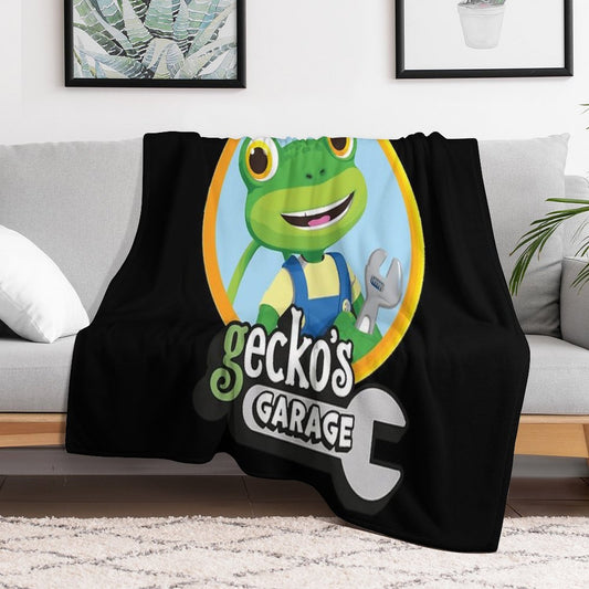 Kids Garage Gecko's GG Throw Blanket