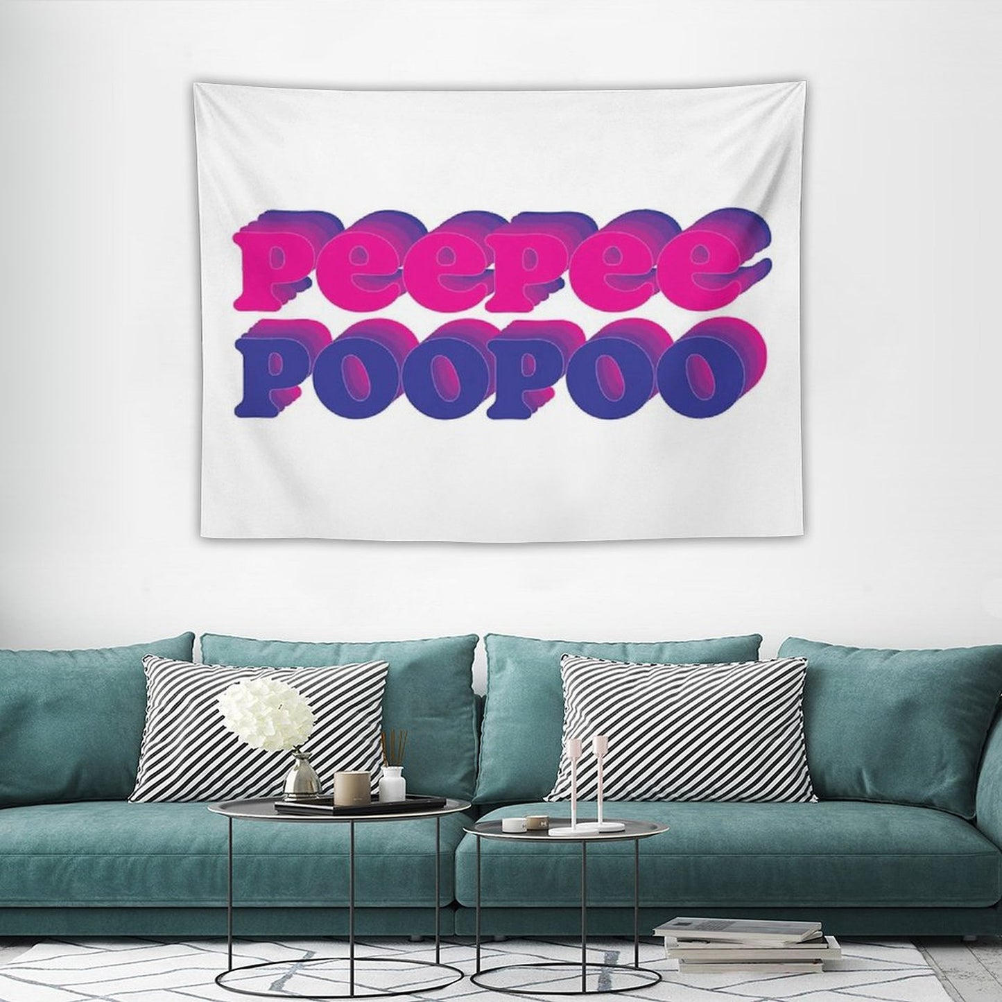 Peepee Poopoo Tapestry