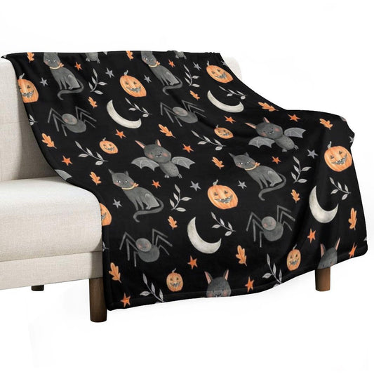 HALLOWEEN PARTY Throw Blanket