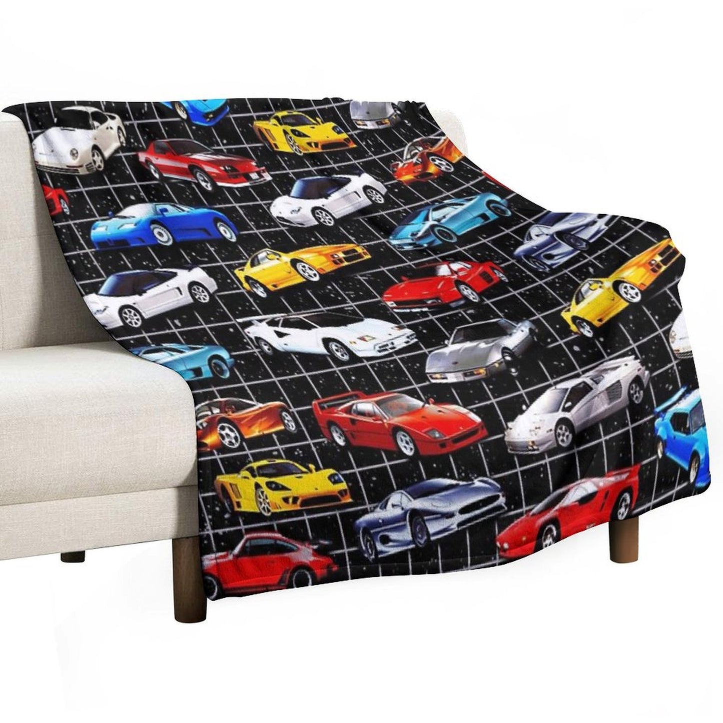 Dream Cars Throw Blanket