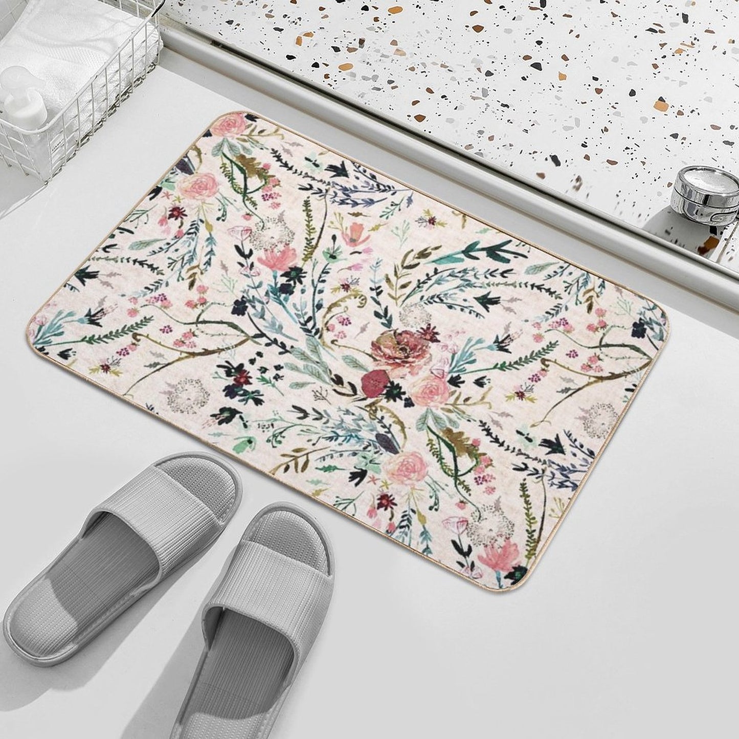 Fable Floral Bath Mat
