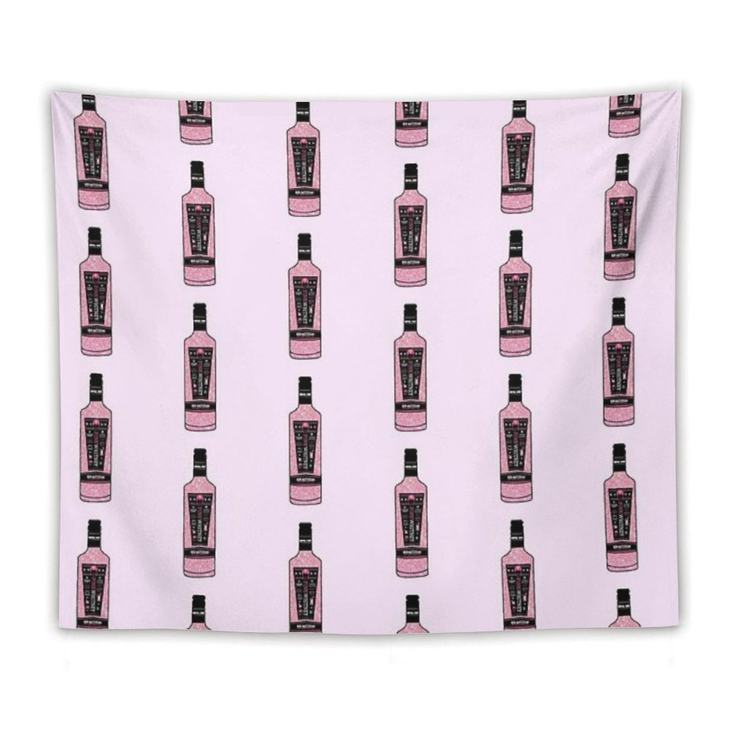 Pink Whitney Glitter Tapestry