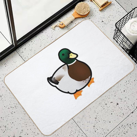 Chubby Mallard Duck Bath Mat