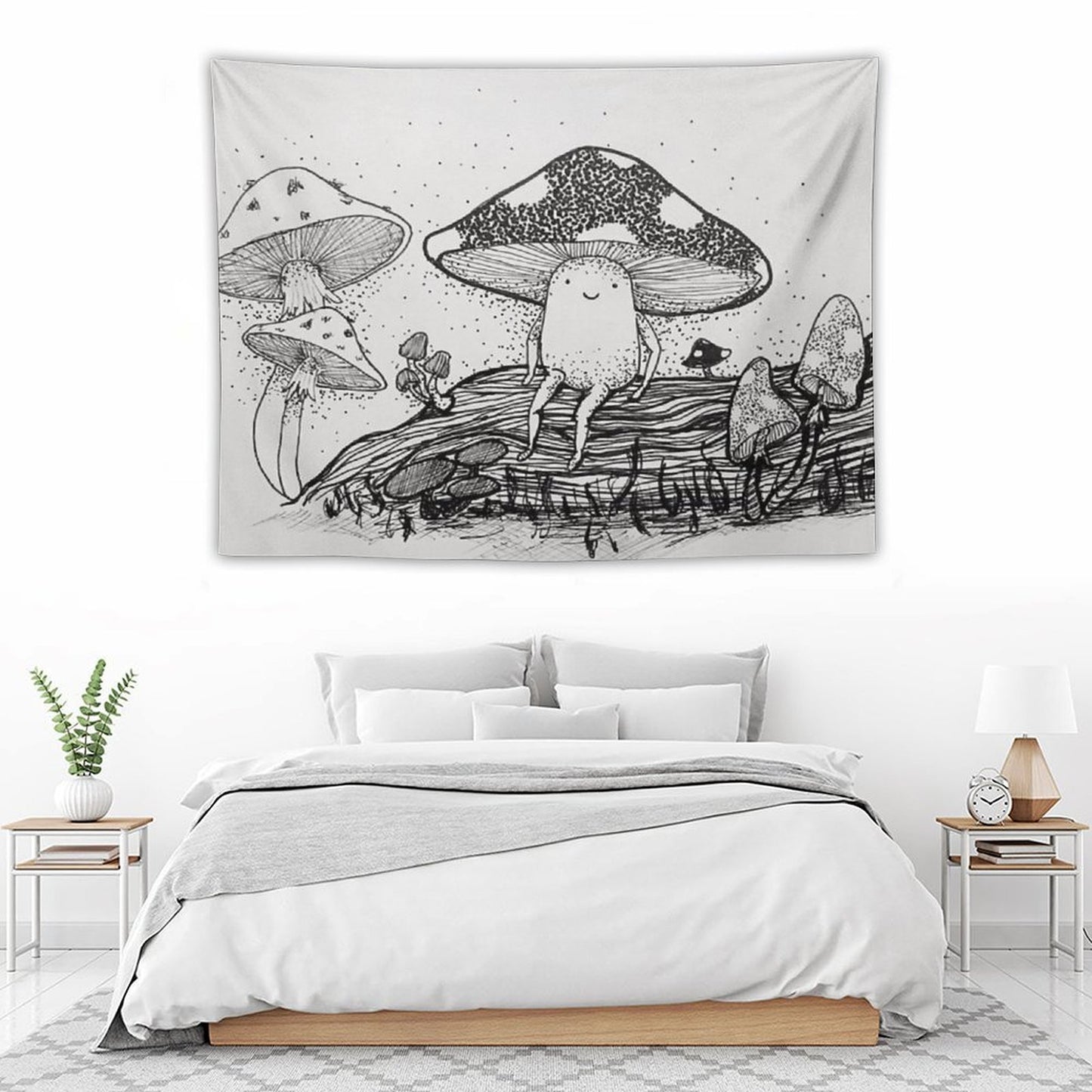 Little Mushroom Tapestry