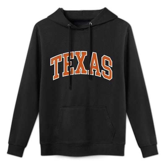 Vintage Texas Orange Men Texas Women Retro Classic TX Easy Care Hoodie