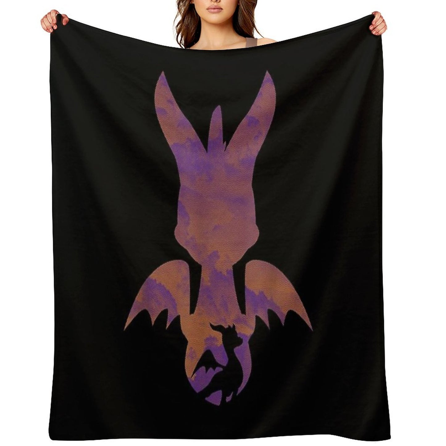 Spyros The Dragons Throw Blanket