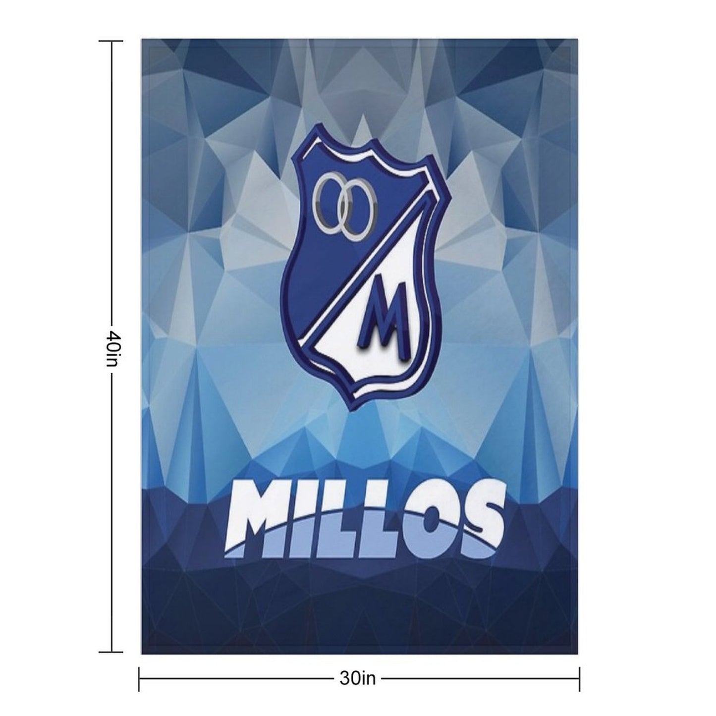Millonarios Throw Blanket