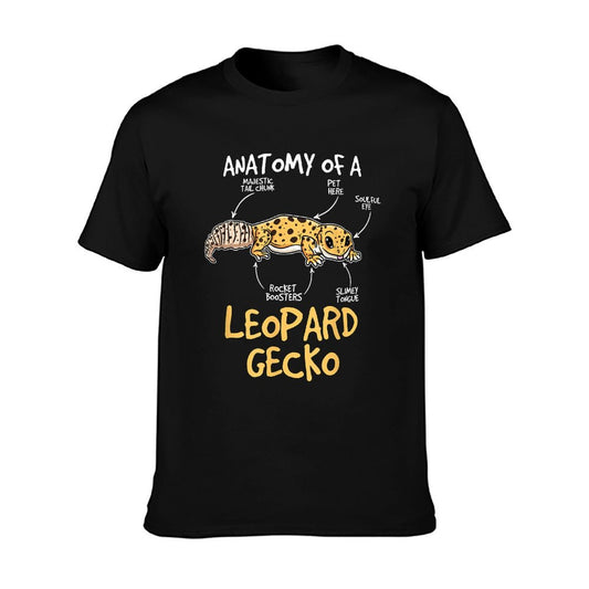 Kids Leopard Gecko Gift Anatomy Of A Leopard Gecko T-Shirt