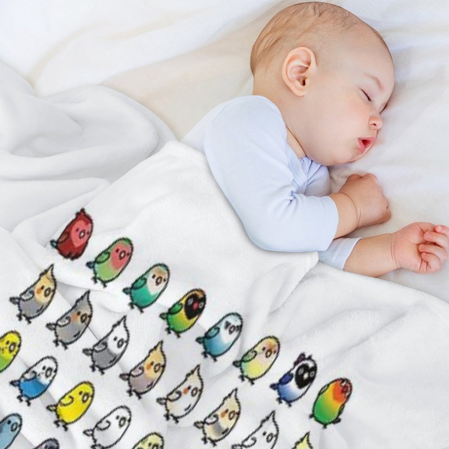 Everybirdy Collection Throw Blanket